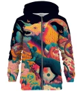 Vibrant Mythology zip up hoodie