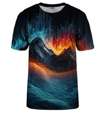 T-shirt Synthwave Mountain