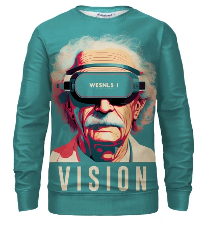 The Vision bluse med tryk