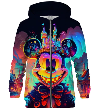 Psycho Mouse zip up hoodie