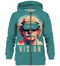 The Vision zip up hoodie