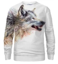 Wolf of Wonder white sweatshirt