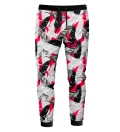 Feathers track pants