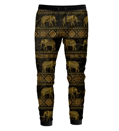 Golden Elephants track pants