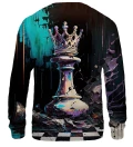 Checkmate bluse med tryk