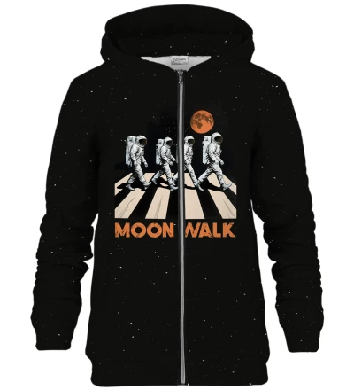 Moon Walk zip up hoodie