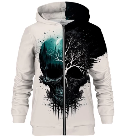 Skull Tree zip up hoodie