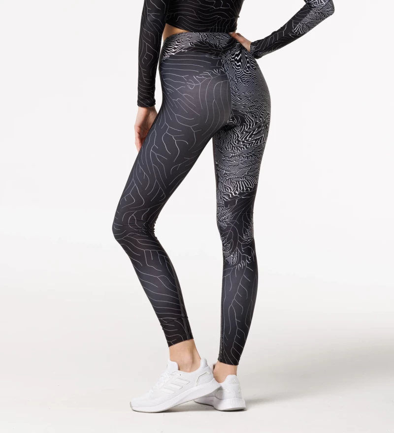 Legging taille normale BW Texture