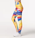 Colorful Turnover highwaisted leggings