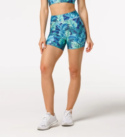 Blue Paradise fitness shorts