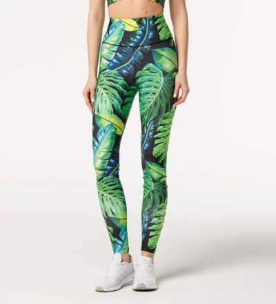 Tropical highwaisted leggings