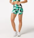 Wavy Squares fitness shorts