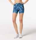Blue Stripes fitness shorts