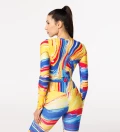 Colorful Turnover longsleeve top