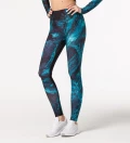 Legging taille normale Blue Scratch