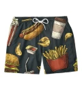 Fast Food swim shorts