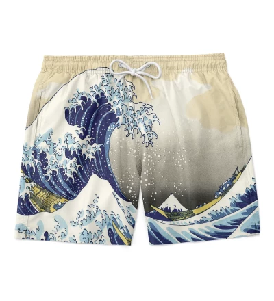 Great Wave swim shorts