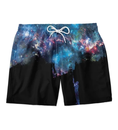 Another Painting Black swim shorts