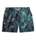 Blue Scratch swim shorts