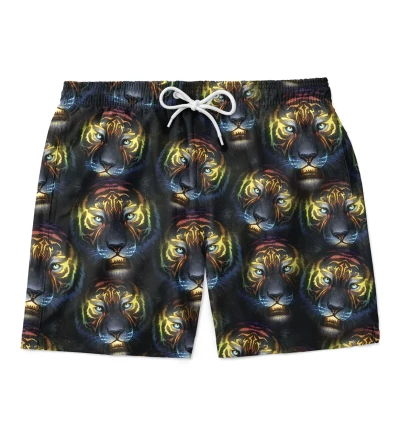 Colorsoul pattern swim shorts