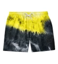 Mighty Forest Yellow swim shorts