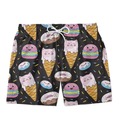 Happy Food swim shorts