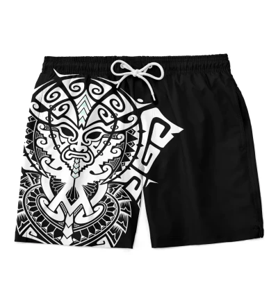Polynesian swim shorts