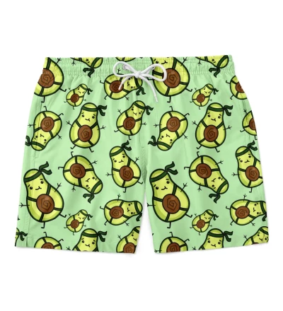 Avocado Ninja swim shorts