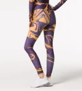 Legging taille normale Golden Waves