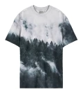 Mighty Forest Grey oversize t-shirt til kvinder