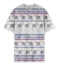 Elephants oversize t-shirt til kvinder