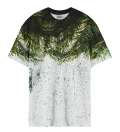 Palm Leaves womens oversize t-shirt