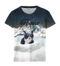 T-shirt damski Cocaine Cat