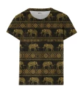 Golden Elephants t-shirt til kvinder