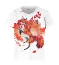 Japanese Maple Fox womens t-shirt