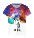 Painting Cosmonaut womens t-shirt