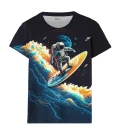 Space Waves t-shirt til kvinder