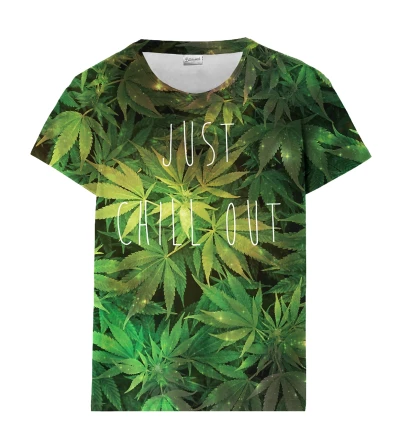 T-shirt damski Weed
