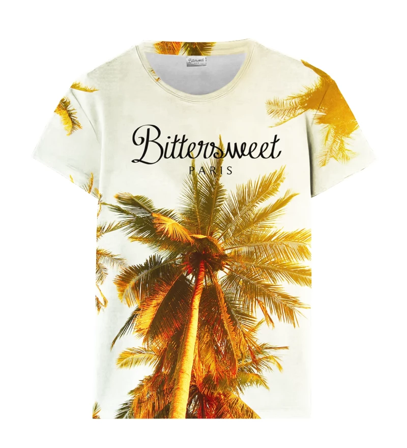 Tropical womens t-shirt - Bittersweet