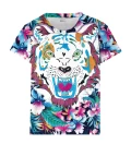 Flower Tiger t-shirt til kvinder