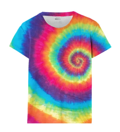 Colorful Tie-dye womens t-shirt