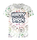 T-shirt damski Happy Birds
