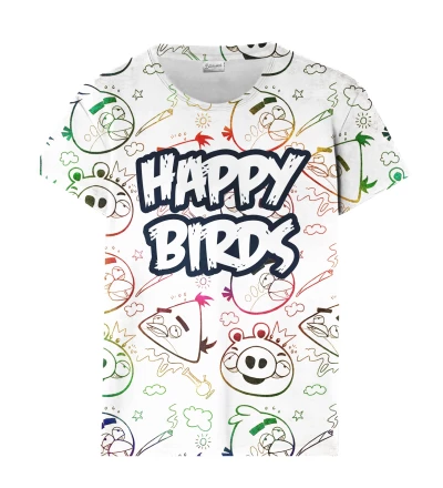 T-shirt femme Happy Birds
