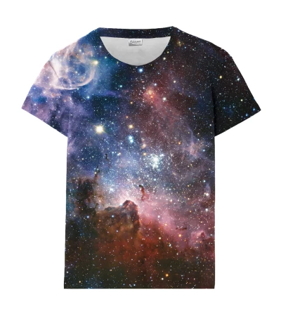 T-shirt damski Purple Galaxy