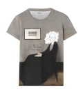 Whistler Mother remake t-shirt til kvinder