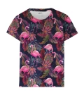 T-shirt damski Flamingos Paradise