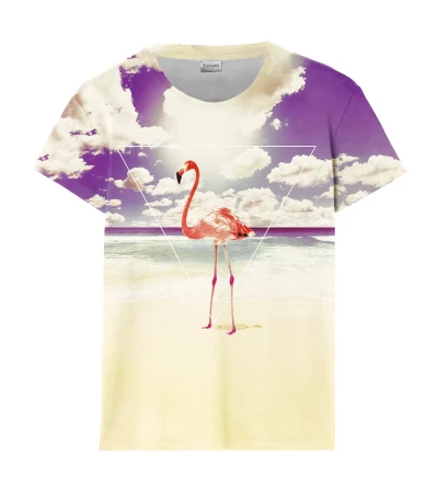 Flamingo t-shirt til kvinder