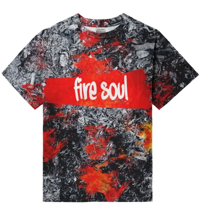 Fire Soul oversize t-shirt