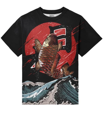 T-shirt oversize Fish