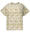 T-shirt oversize Lion Pattern